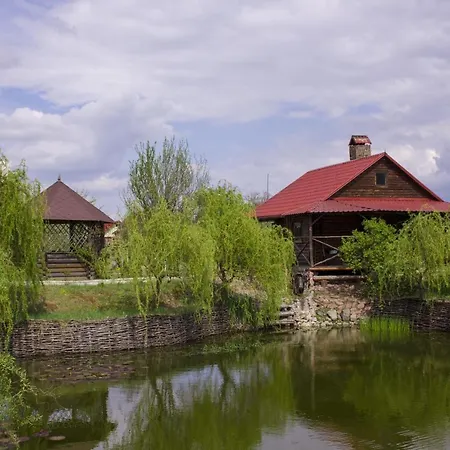 Затишна Садиба З Озером Біля Лісу Voropaivka Exterior photo